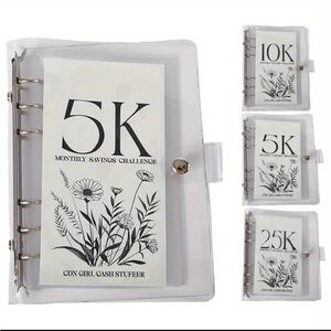 Clear Savings Challenge Binder